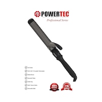 Powertec TR-38 MM Saç Maşası Siyah Powertec TR-38 MM Saç Maşası Siyah