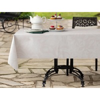 Madame Coco Elisa Pvc Masa Örtüsü Mpv-36140 X 140 Cm-bej/beyaz
