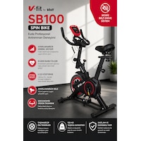 V-fit By Voit Sb-100 Spin Bike-siyah V-fit By Voit Sb-100 Spin Bike-siyah