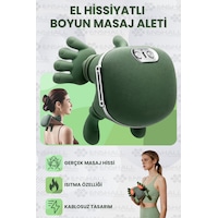 Enshall Şarjlı El Hissiyatlı Avuç İçi Kızılötesi Isıtmalı Boyun Omuz Ve Sırt Masaj Aleti Rahatlatıcı Masaj Cihazı Yeşil Enshall Şarjlı El Hissiyatlı Avuç İçi Kızılötesi Isıtmalı Boyun Omuz Ve Sırt Masaj Aleti Rahatlatıcı Masaj Cihazı Yeşil