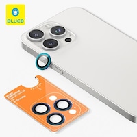 Blueo Apple Uyumlu iPhone 14 / 14 Plus Renkli Metal Çerçeve Lens Koruyu Blueo Apple Uyumlu iPhone 14 / 14 Plus Renkli Metal Çerçeve Lens Koruyu