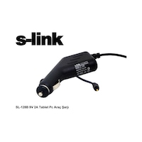 S-link SL-128B 9v 2a Tablet Pc Araç Şarj Adaptörü S-link SL-128B 9v 2a Tablet Pc Araç Şarj Adaptörü