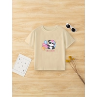 Uyguntarz Çocuk Sweat Dream Baskılı Pamuklu Tshirt Bej Uyguntarz Çocuk Sweat Dream Baskılı Pamuklu Tshirt Bej