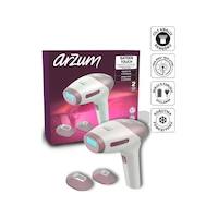 Arzum AR5178 Sateen Touch Şarjlı Ipl Tüy Alma Sistemi, Otomatik Mod, Cilt Rengi Sensörlü, Beyaz Arzum AR5178 Sateen Touch Şarjlı Ipl Tüy Alma Sistemi, Otomatik Mod, Cilt Rengi Sensörlü, Beyaz