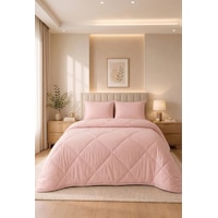 Formeya Pudra Soft Slikon Yorgan Tek Kişilik 155 215 Formeya Pudra Soft Slikon Yorgan Tek Kişilik 155 215