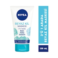Nivea Sivilce Karşıtı 3'ü 1 Arada Beyaz Kil Maskesi 150 ML Nivea Sivilce Karşıtı 3'ü 1 Arada Beyaz Kil Maskesi 150 ML