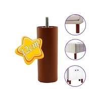 Silindir Destek Ayağı 12 Cm Kahverengi Gizli Ayak Mobilya Kanepe Baza Koltuk Dolap Sehpa Tv Ünitesi Ayağı Silindir Destek Ayağı 12 Cm Kahverengi Gizli Ayak Mobilya Kanepe Baza Koltuk Dolap Sehpa Tv Ünitesi Ayağı