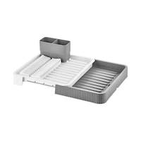 Baroness 10569 Çekmece İçi Sürgülü Bulaşıklık 52x36x9.5 Cm Gri-beyaz Baroness 10569 Çekmece İçi Sürgülü Bulaşıklık 52x36x9.5 Cm Gri-beyaz