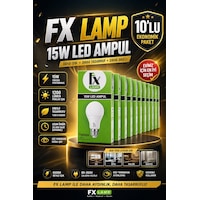 Vipay/ Fx Lamp 15w E27 Led Ampul - 10'lu Paket 10lu Paket Vipay/ Fx Lamp 15w E27 Led Ampul - 10'lu Paket 10lu Paket