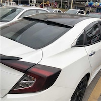 Honda Civic Cam Üstü Yay Spoiler Parlak Siyah Renk Fc5 2016-2021 Honda Civic Cam Üstü Yay Spoiler Parlak Siyah Renk Fc5 2016-2021