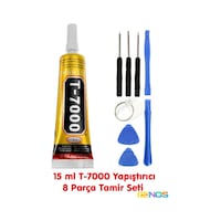 50ml T7000 Cep Telefon Lcd Ekran Kapak Plastik Yapıştırıcı + 8 Parça Montaj Seti 50ml T7000 Cep Telefon Lcd Ekran Kapak Plastik Yapıştırıcı + 8 Parça Montaj Seti