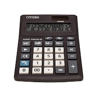 Citizen CDB1201-BK Masa Tipi Büyük 12 Hane Hesap Makinesi Citizen CDB1201-BK Masa Tipi Büyük 12 Hane Hesap Makinesi