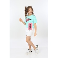 Toontoy Kids Toontoy Kız Çocuk Better Baskılı Tişört Yeşil Toontoy Kids Toontoy Kız Çocuk Better Baskılı Tişört Yeşil