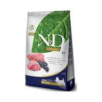 N&D Tahılsız Kuzu Etli ve Yaban Mersinli Küçük Irk Yetişkin Köpek Maması 2.5 KG N&D Tahılsız Kuzu Etli ve Yaban Mersinli Küçük Irk Yetişkin Köpek Maması 2.5 KG
