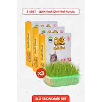 3 Adet Doğal Kedi Çimi Fileli Ve Kutulu Tüy Yumağı Önleyici 3 Adet Doğal Kedi Çimi Fileli Ve Kutulu Tüy Yumağı Önleyici
