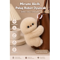 Mirumi Etkileşimli Peluş Robot Oyuncak Hareketli Kafa Ve Sevimli Tepkiler Bej Mirumi Etkileşimli Peluş Robot Oyuncak Hareketli Kafa Ve Sevimli Tepkiler Bej