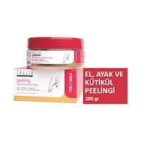 Thalia Üre & Jojoba Yağı İçerikli Onarıcı El & Ayak Kütikül Bakım Peelingi 200gr Thalia Üre & Jojoba Yağı İçerikli Onarıcı El & Ayak Kütikül Bakım Peelingi 200gr