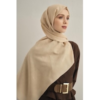 Armine Pamora Dama Çerçeve Şal 2 04 Kavun İçi Armine Pamora Dama Çerçeve Şal 2 04 Kavun İçi