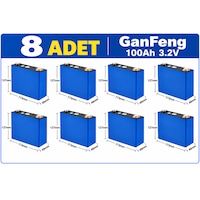 Ganfeng 3.2v 100ah Lifepo4 Prizmatik Ganfeng 3.2v 100ah Lifepo4 Prizmatik