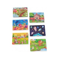 6 Adet 16 Parça Eğitici Ve Öğretici Ahşap Çocuk Puzzle & Yapboz Bebek Çocuk Oyuncak 6 Adet 16 Parça Eğitici Ve Öğretici Ahşap Çocuk Puzzle & Yapboz Bebek Çocuk Oyuncak