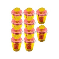 Tıbbi Atık Kovası Atık Kutusu 10 Lt x 10 Adet Tıbbi Atık Kovası Atık Kutusu 10 Lt x 10 Adet