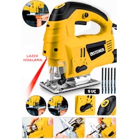 Steiner ST-4600W Devirli Lazerli Pandüllü Dekupaj Testere Sarı Steiner ST-4600W Devirli Lazerli Pandüllü Dekupaj Testere Sarı