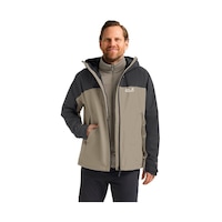 Jack Wolfskin Jack Wolfskın Wıld Places 3ın1 Jkt M Erkek Linen Outdoor Ceketi A65257-5940 Bej - Siyah Jack Wolfskin Jack Wolfskın Wıld Places 3ın1 Jkt M Erkek Linen Outdoor Ceketi A65257-5940 Bej - Siyah