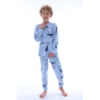 Zuzunga Kahramanlar Birliği Avengers Desenli Erkek Çocuk Pijama Takımı Mavi1 Mavi Zuzunga Kahramanlar Birliği Avengers Desenli Erkek Çocuk Pijama Takımı Mavi1 Mavi