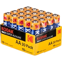 Kodak Max Super Alkalin 20 Adet - Aa Kalem Pil Kodak Max Super Alkalin 20 Adet - Aa Kalem Pil