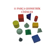 11 Parça Geometrik Cisimler Müfredat Uyumlu 1 - 5 Sınıflar Için N11.10208 11 Parça Geometrik Cisimler Müfredat Uyumlu 1 - 5 Sınıflar Için N11.10208