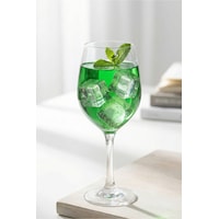 Lav Fame Cam Goblet 6'lı 480 ml Ayaklı (Şarap Kadehi , Kokteyl Bardağı)