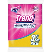 Parex Trend Temizlik Bezi 3'lü Eko Paket Parex Trend Temizlik Bezi 3'lü Eko Paket