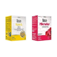 Ocean D3 Vitamini 400 IU 20ml + Ocean Microfer Damla 30ml Ocean D3 Vitamini 400 IU 20ml + Ocean Microfer Damla 30ml