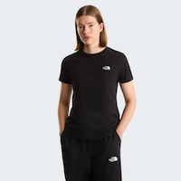 The North Face W Evolution Simple Dome Slm Short Sleeve Kadın T-shirt-32632 Siyah The North Face W Evolution Simple Dome Slm Short Sleeve Kadın T-shirt-32632 Siyah