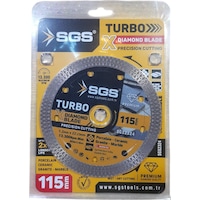 Sgs Turbo Elmas Hassas Kesici 115mm X 1.2mm Sgs2324 Sgs Turbo Elmas Hassas Kesici 115mm X 1.2mm Sgs2324
