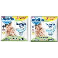 Molfix Molfıx Islak Mendil 2 Adet 3X60 Molfix Molfıx Islak Mendil 2 Adet 3X60