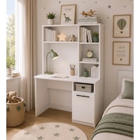 Odin Çalışma Masası Beyaz Tamamı Mdf Odin Çalışma Masası Beyaz Tamamı Mdf