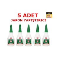 5 Adet 20 Gr Somafıx Süper Japon Yapıştırıcı Hızlı Şok Seti 5 Adet 20 Gr Somafıx Süper Japon Yapıştırıcı Hızlı Şok Seti