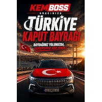Türkiye Kaput Bayrağı 130x160 Cm - Universal Lastikli Araç Kaput Bayrağı Oto Türk Bayrağı Araç Süsü Türkiye Kaput Bayrağı 130x160 Cm - Universal Lastikli Araç Kaput Bayrağı Oto Türk Bayrağı Araç Süsü