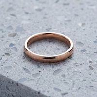 Çelik Alyans Yüzük Rose Yzk-218 Rose Gold Çelik Alyans Yüzük Rose Yzk-218 Rose Gold