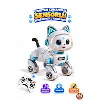 Oyuncak Uzaktan Kumandalı Sensörlü Akıllı Robot Kedi İngilizce Sesli Komutlu Şarjlı Işıklı Sesli Dans Eden Programlanabilir Full Fonksiyon Rc Kedi Mavi Oyuncak Uzaktan Kumandalı Sensörlü Akıllı Robot Kedi İngilizce Sesli Komutlu Şarjlı Işıklı Sesli Dans Eden Programlanabilir Full Fonksiyon Rc Kedi Mavi