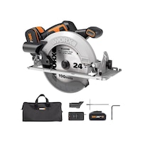Worx WX520 20Volt 4.0Ah Li-ion Kömürsüz Profesyonel Daire Testere Worx WX520 20Volt 4.0Ah Li-ion Kömürsüz Profesyonel Daire Testere