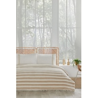 Nish Line Çift Kişilik Pike Takımı 200x220 Cm Bej Nish Line Çift Kişilik Pike Takımı 200x220 Cm Bej