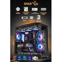 Gamers Arena GOLD V1 R5-7500F 16 GB 512 GB SSD RTX5060Ti Free Dos Masaüstü Oyuncu Bilgisayarı Gamers Arena GOLD V1 R5-7500F 16 GB 512 GB SSD RTX5060Ti Free Dos Masaüstü Oyuncu Bilgisayarı