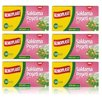 Koroplast Saklama Poşeti Orta Boy 24 X 38 Cm 120 Li X 6 Paket Koroplast Saklama Poşeti Orta Boy 24 X 38 Cm 120 Li X 6 Paket