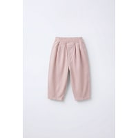 Magu Kız Çocuk Pamuklu Pembe Lastikli Bel Geniş Paça Pantolon Magu Kız Çocuk Pamuklu Pembe Lastikli Bel Geniş Paça Pantolon