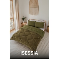 Lüks Wellsoft Çift Taraflı Yumuşak 4 Mevsim Yorgan Seti Yorgan Uyku Seti Çeyiz 195 X 215cm Yeşil Lüks Wellsoft Çift Taraflı Yumuşak 4 Mevsim Yorgan Seti Yorgan Uyku Seti Çeyiz 195 X 215cm Yeşil