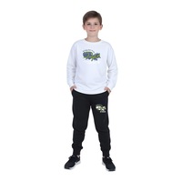 Erkek Çocuk Perfect Baskılı Sıfır Yaka Mevslimlik Alt-üst Takım Beyaz Erkek Çocuk Perfect Baskılı Sıfır Yaka Mevslimlik Alt-üst Takım Beyaz