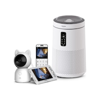 Xenon Smart Akıllı Bebek Kamerası Ve Hava Temizleyici Gece Lambalı Xenon Smart Akıllı Bebek Kamerası Ve Hava Temizleyici Gece Lambalı