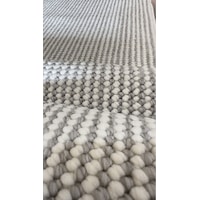 Elvey Home Açık Gri İskandinav Yumuşak Bukle Minimalist Tozumaz Salon Koridor Oturma Odası Kesme Halı Yolluk Açık Gri